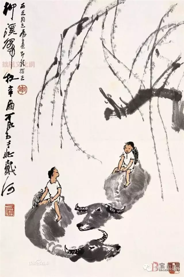 李可染一生創(chuàng)作作品1000件，市場拍了8000件，90%是假的