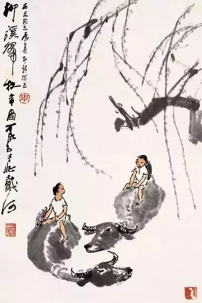 中國(guó)畫12位頂尖大師之作，堪稱一絕！